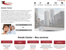 Tablet Screenshot of kendo-center.com
